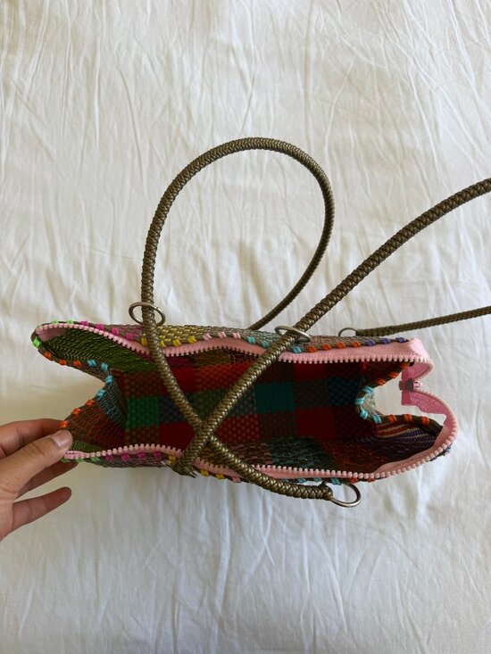 Multicolor Woven Mexican Backpack main image 6